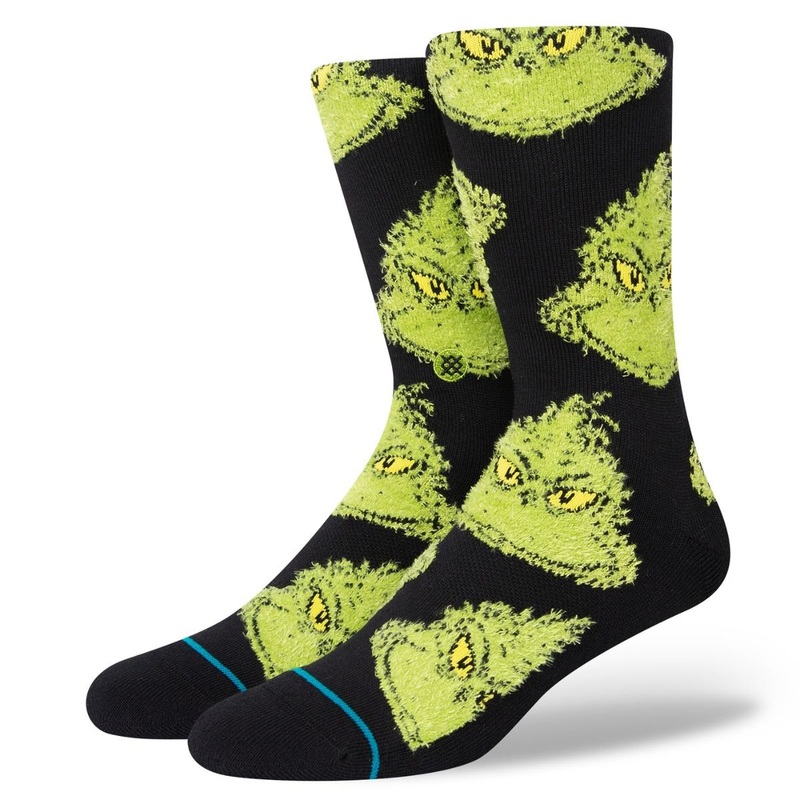 Stance Mean One Socks in Black
