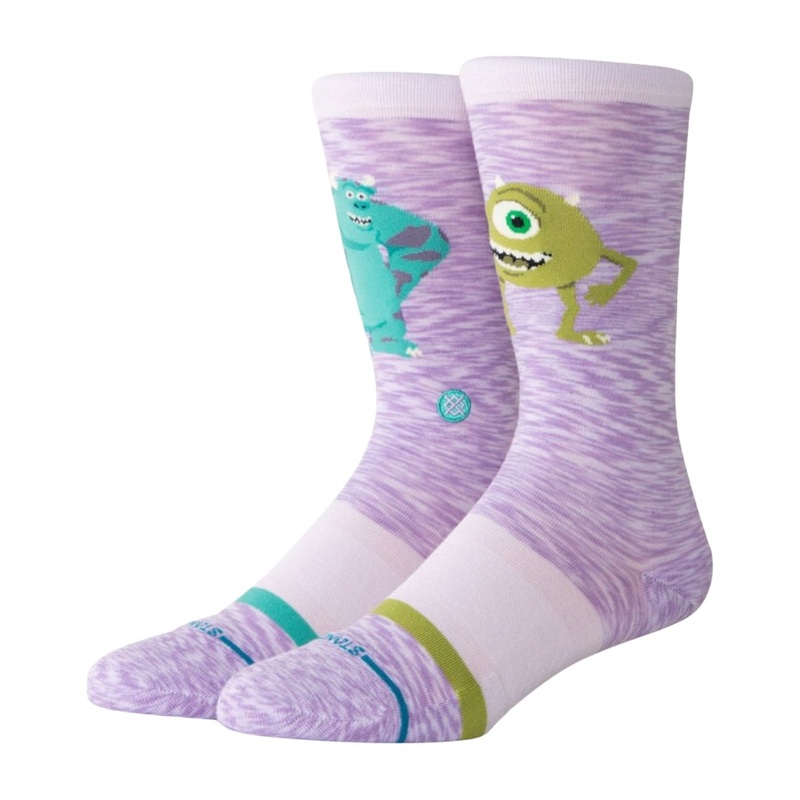 Stance Scare Floor Socks in Lavender