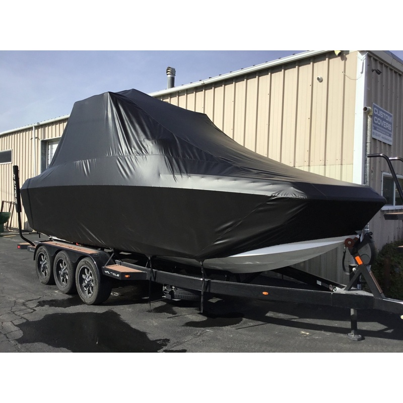 Nautique G23 with FCT G20/21 and FCT Bimini Double Up Storage Cover