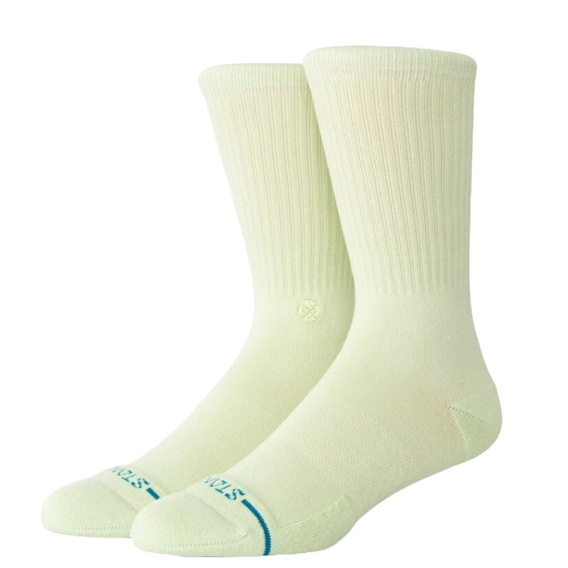 Stance Icon Socks in Green Sand