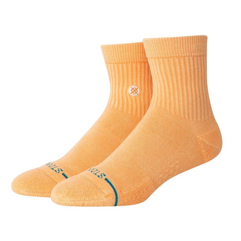 Stance Icon Washed Socks in Peach