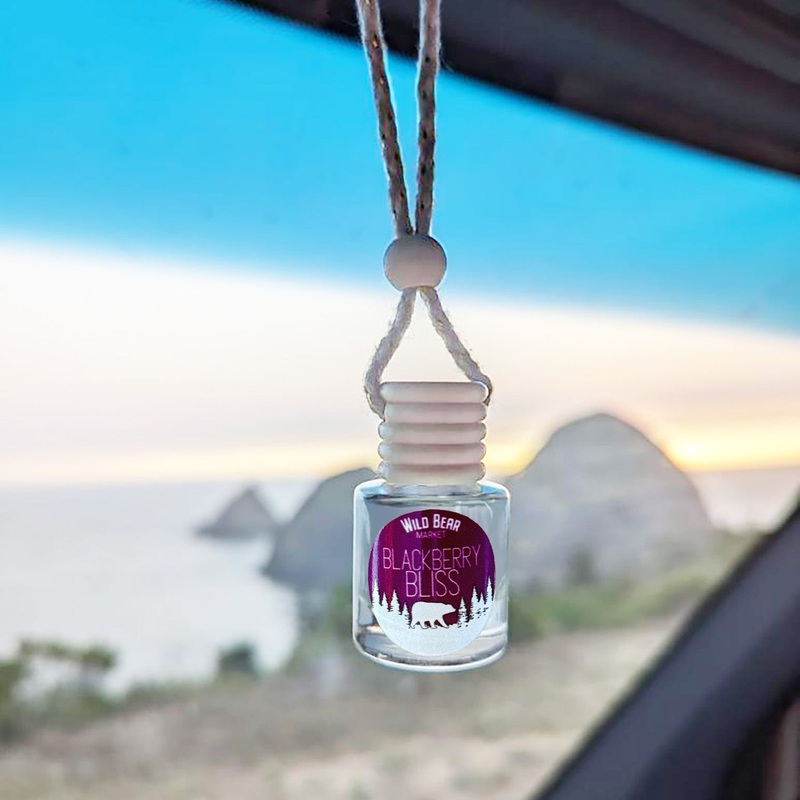 Wild Bear Market Car Freshener – Blackberry Bliss