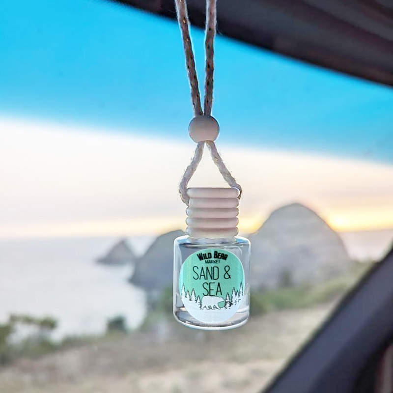 Wild Bear Market Car Freshener – Sand & Sea