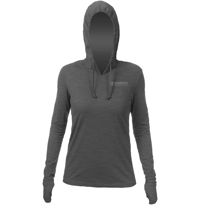 Anetik BoardCo Breeze Tech Hoody in Charcoal Heathered