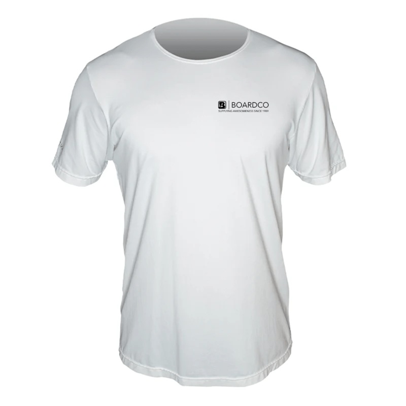 Anetik Boardco Low Pro Tech Tee in White Heathered