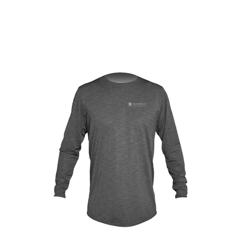 Anetik BoardCo Youth Low Pro Tech Long Sleeve in Charcoal Heathered