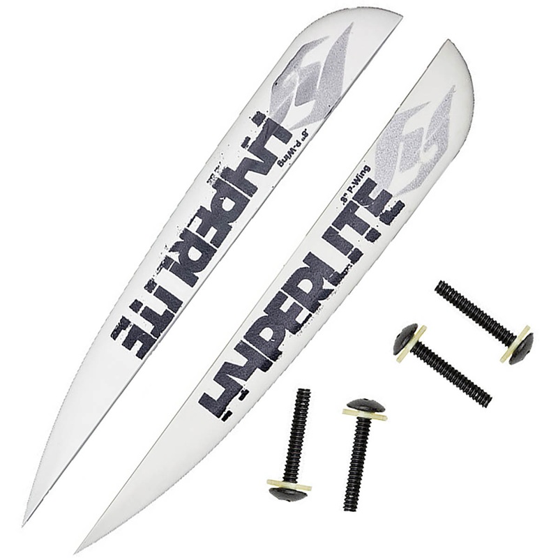 Hyperlite 1″ Poly P-Wing Fins 2 Pack