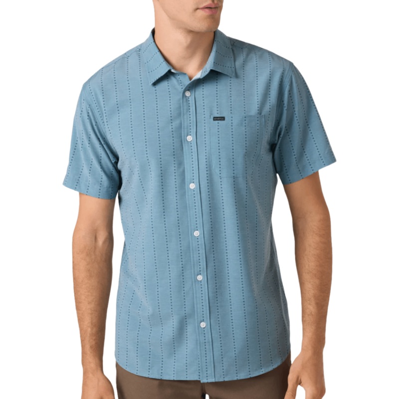 O’Neill TRVLR UPF Traverse SS Standard Shirt in Trooper