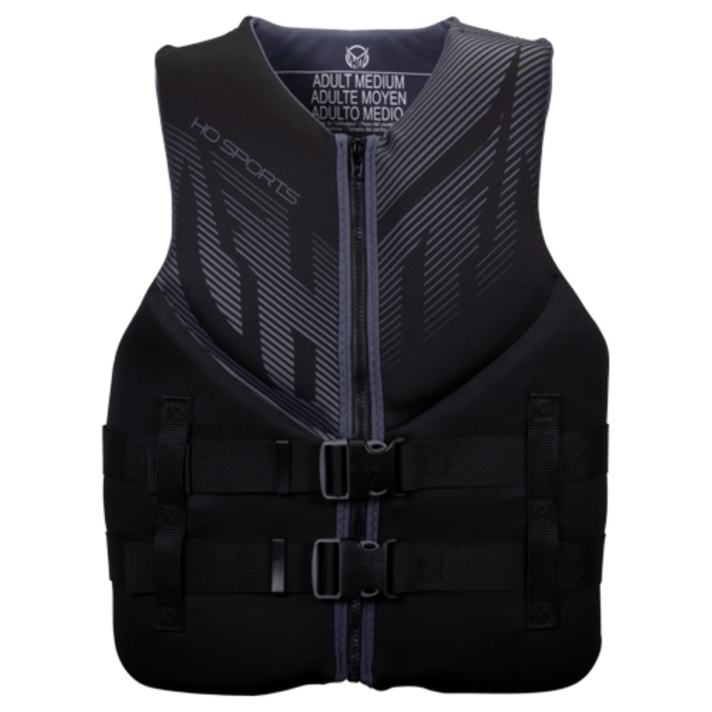 HO Mens Pursuit CGA Life Jacket in Black / Grey