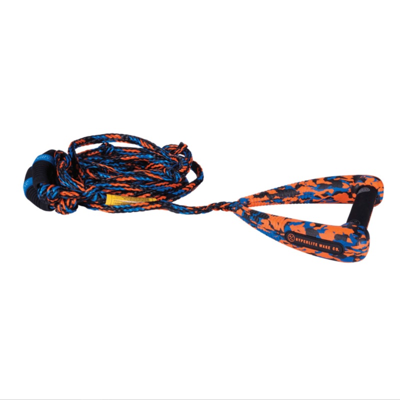 Hyperlite Arc 25′ Surf Rope in Orange / Blue