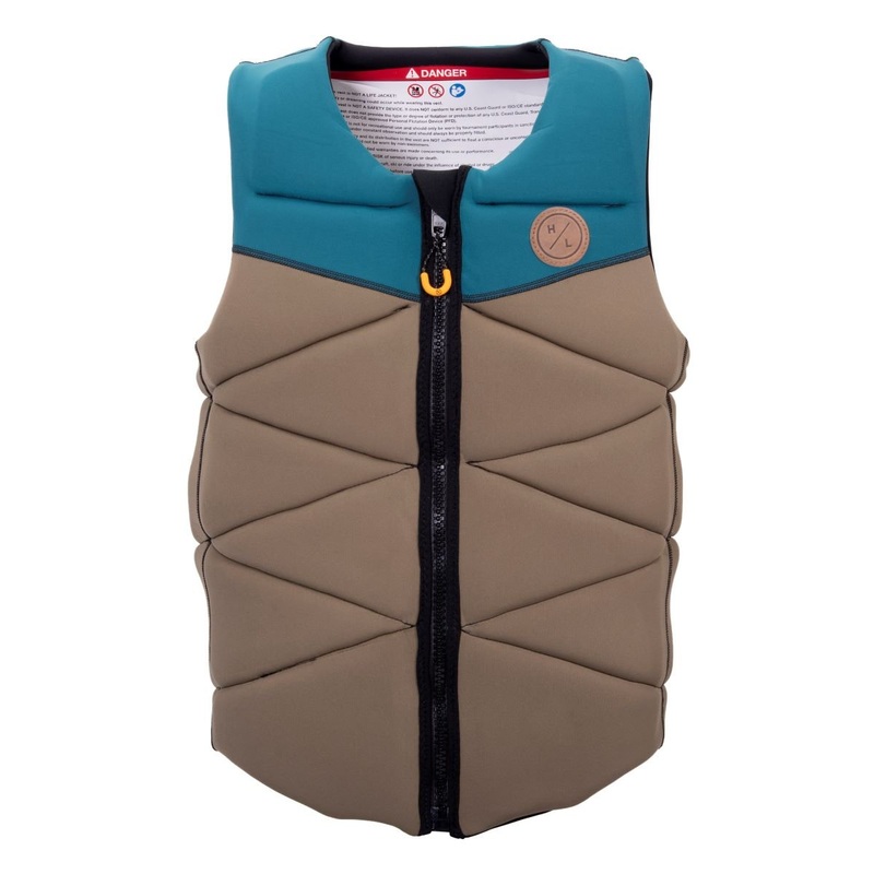 Hyperlite Riot Comp Wake Vest in Olive / Emerald