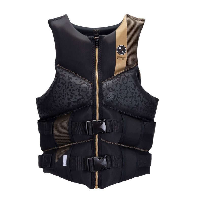 Hyperlite Women’s Domain CGA Life Jacket in Black / Gold