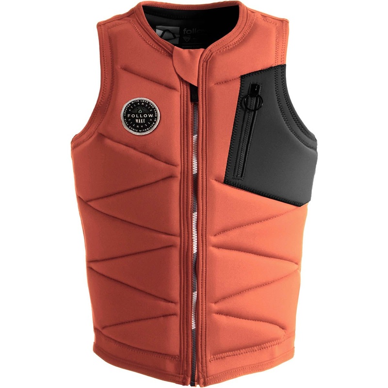 Follow Atlantis Ladies Comp Wake Vest in Salmon