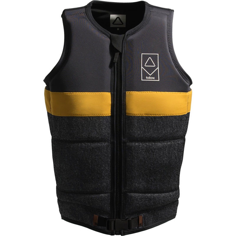 Follow Beacon Comp Wake Vest in Black
