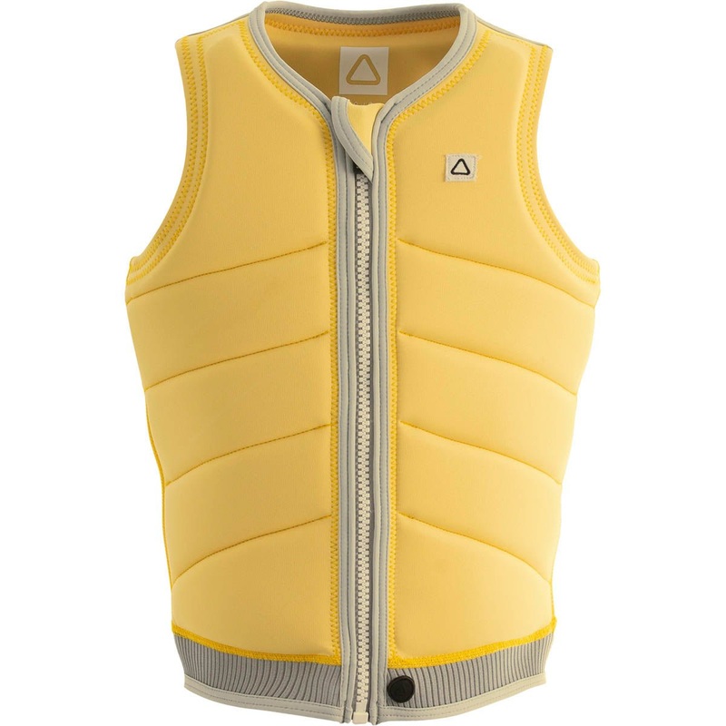 Follow Primary Ladies Comp Wake Vest in Lemon