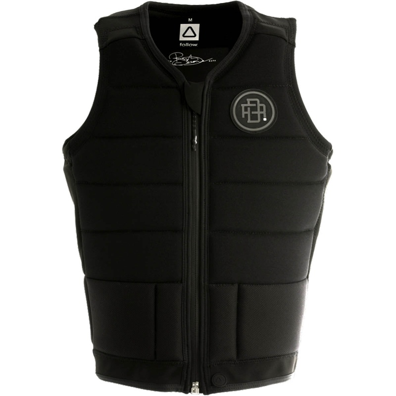 Follow RD Comp Wake Vest in Black
