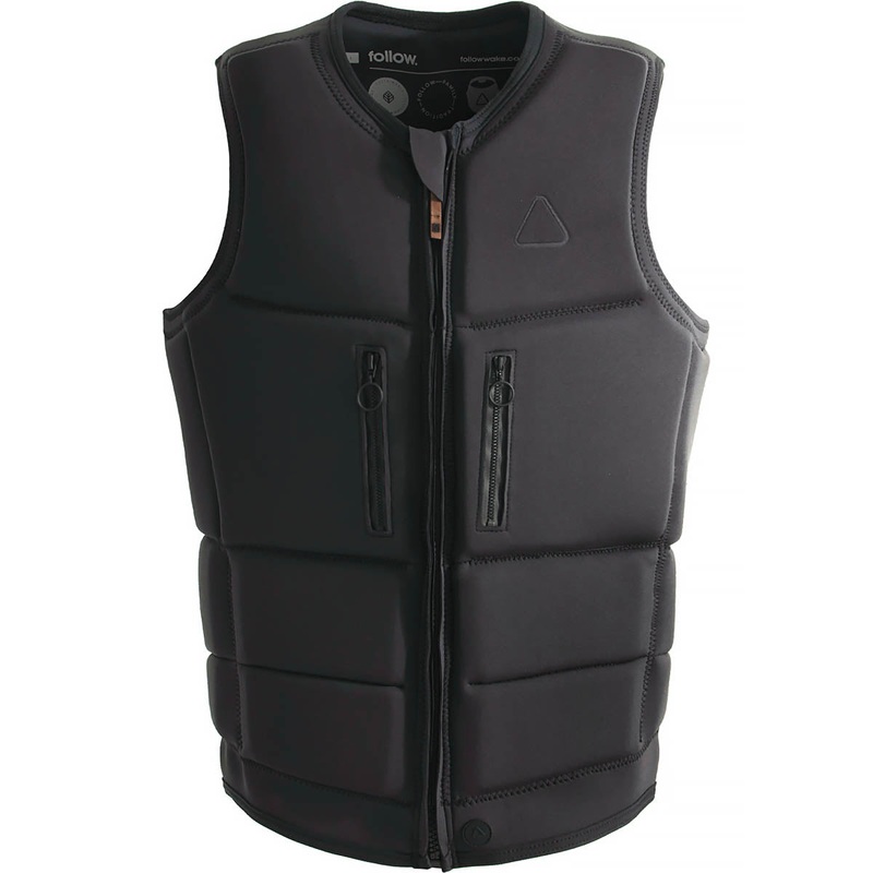 Follow S.P.R. Regular Comp Wake Vest in Black
