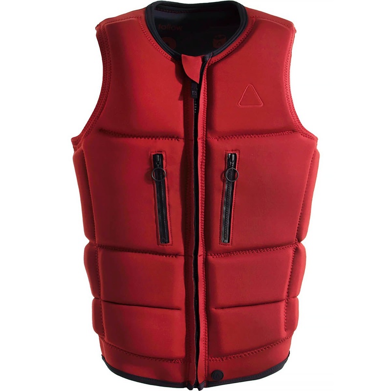 Follow SPR Regular Comp Wake Vest in Rust