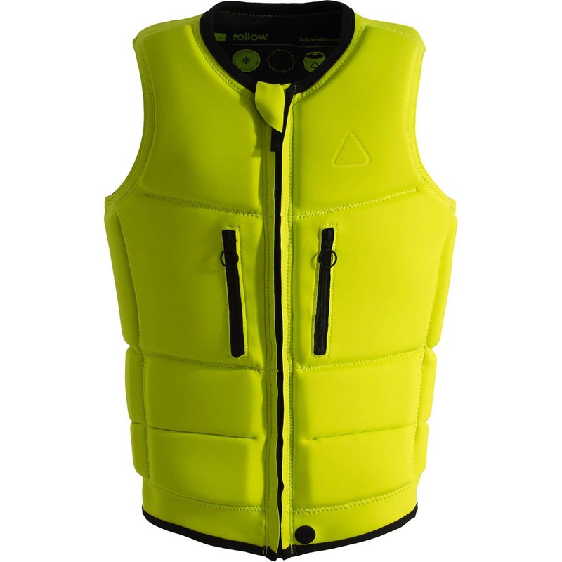 Follow SPR Regular Comp Wake Vest in Yellow
