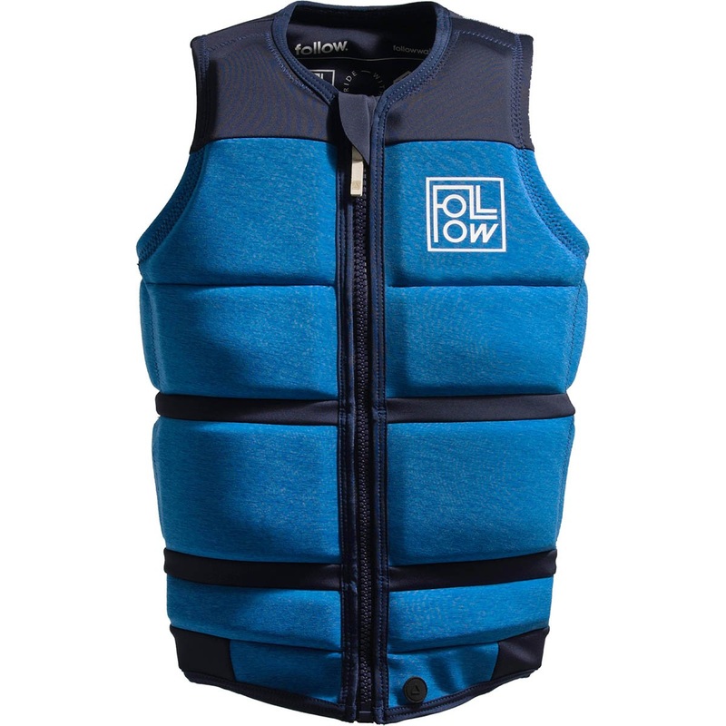 Follow Surf Edition Comp Wake Vest in Blue