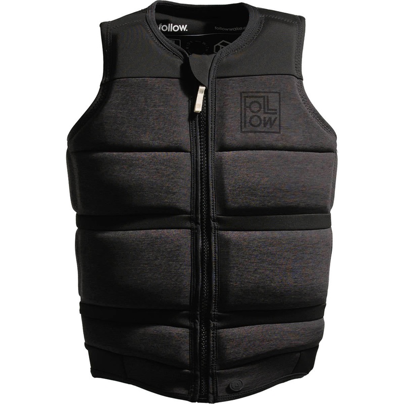 Follow Surf Edition Plus Comp Wake Vest in Black