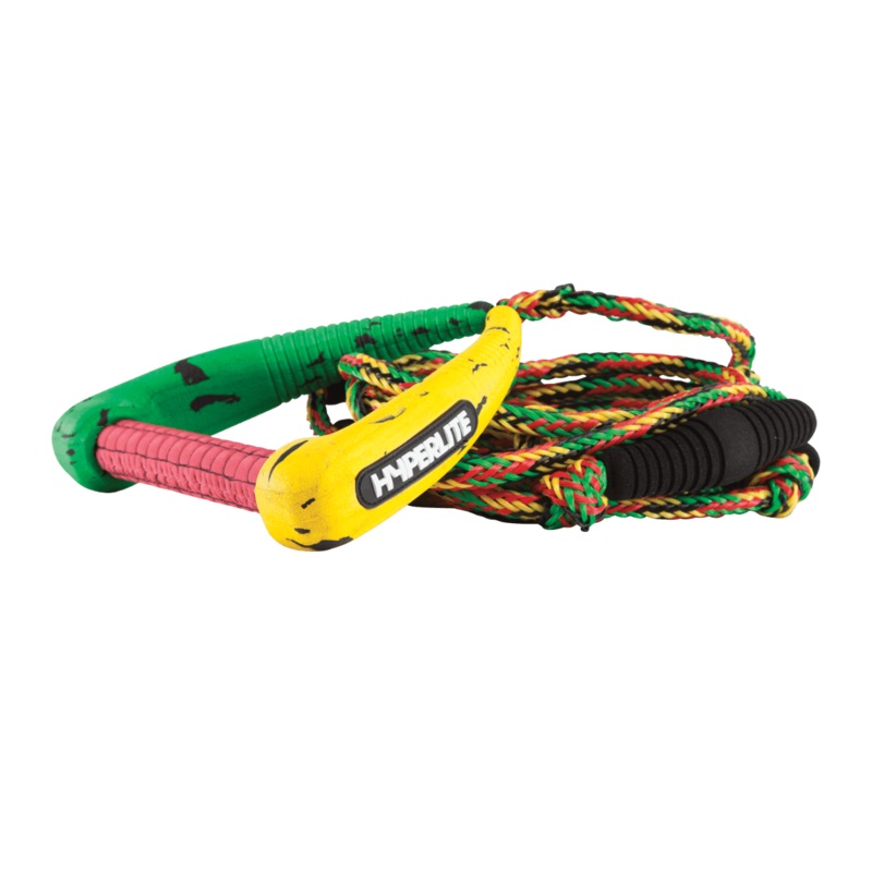 Hyperlite Pro 25′ Surf Rope in Rasta