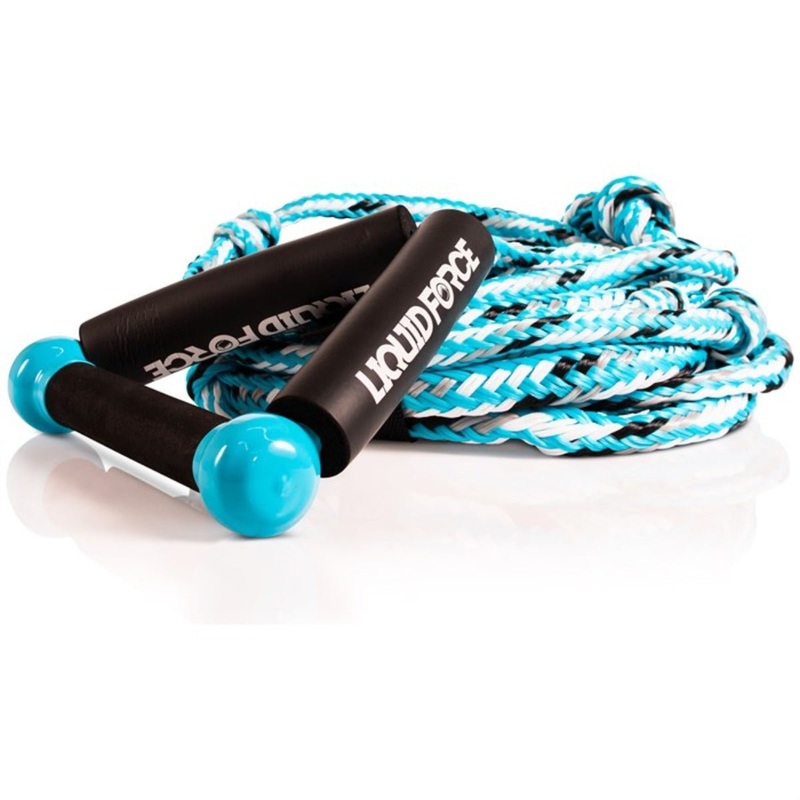 Liquid Force 24 ft. Floating Surf Rope w/ 8″ Handle Blue
