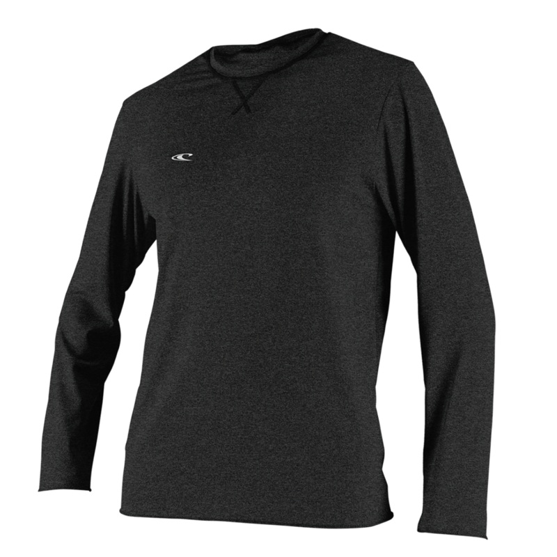 O’Neill Hybrid Long Sleeve Sun Shirt in Black
