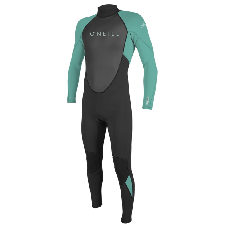 O’Neill Youth Reactor-2 3/2mm BZ Full Wetsuit in Black/Light Aqua