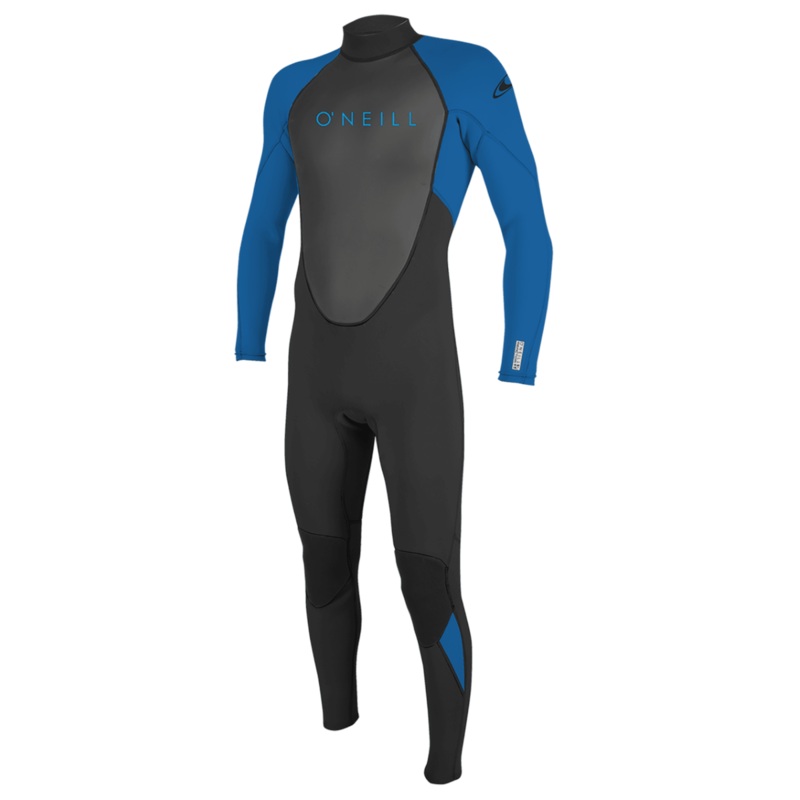 O’Neill Youth Reactor-2 3/2mm BZ Full Wetsuit in Black/Ocean