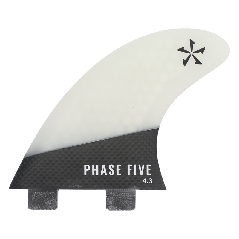 Phase 5 Carbon Twin Fin Set 4.3″