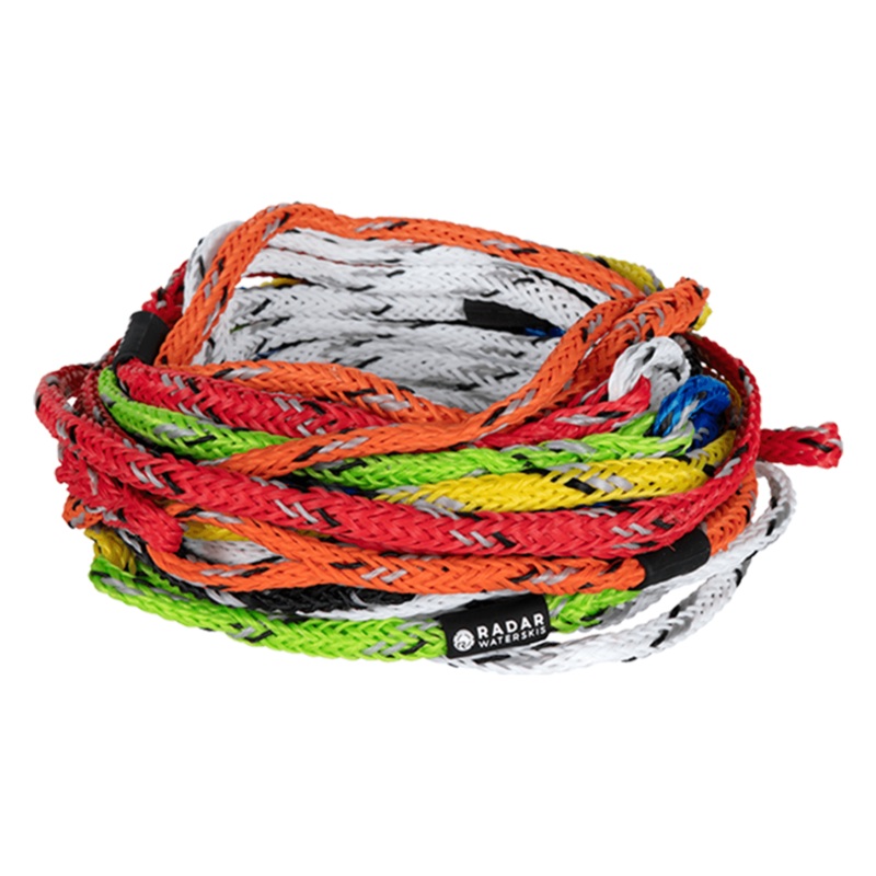 Radar Vapor Knotless 9 Section Mainline Ski Rope in Tournament Colors
