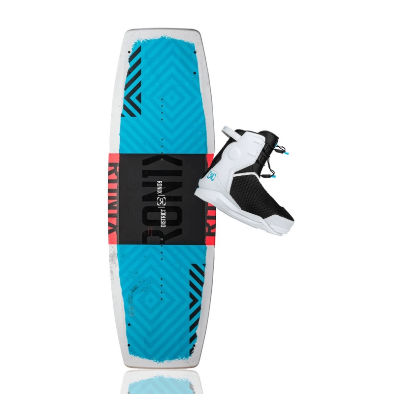 Ronix District w/ Vision Pro Kid’s Wakeboard Package 2025