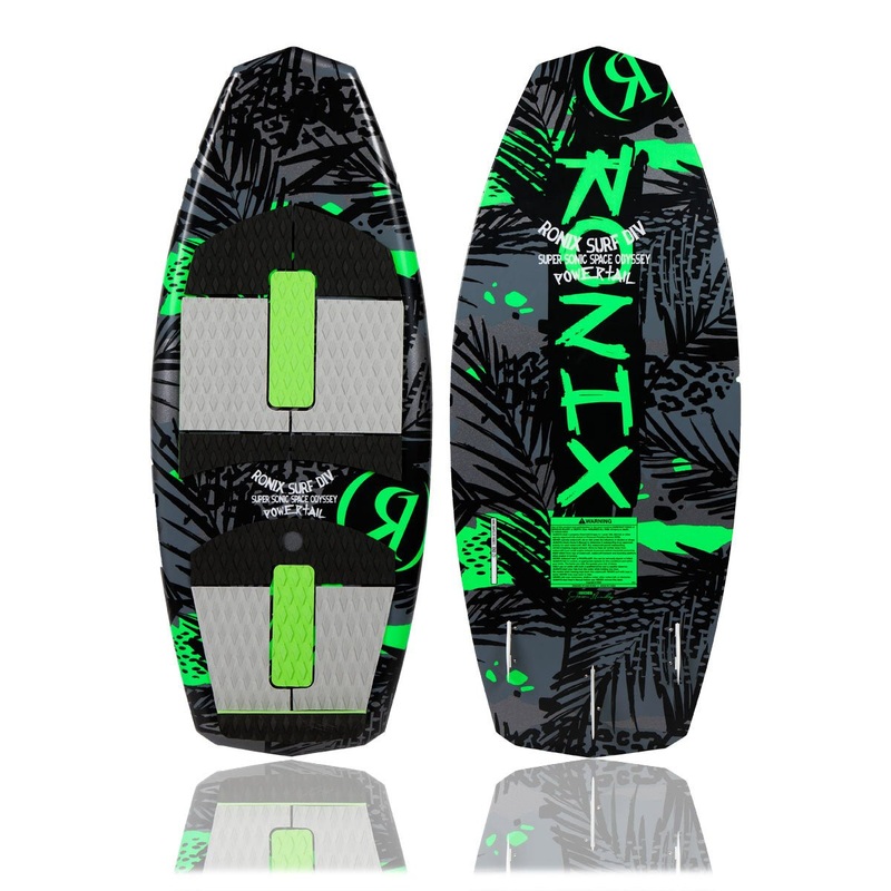 Ronix Kid’s Super Sonic Space Odyssey Powertail Wakesurf Board 2024