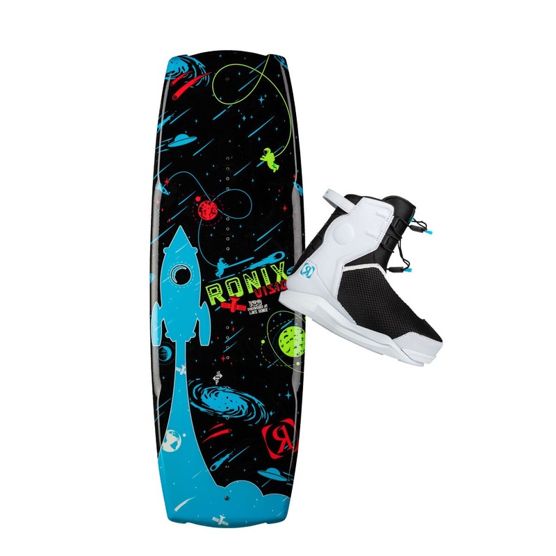 Ronix Vision w/ Vision Pro Kid’s Wakeboard Package 2025