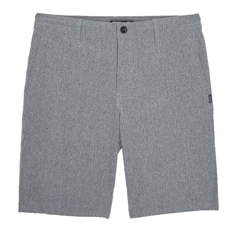 O’Neill Reserve Heather 21″ Hybrid Shorts in Grey