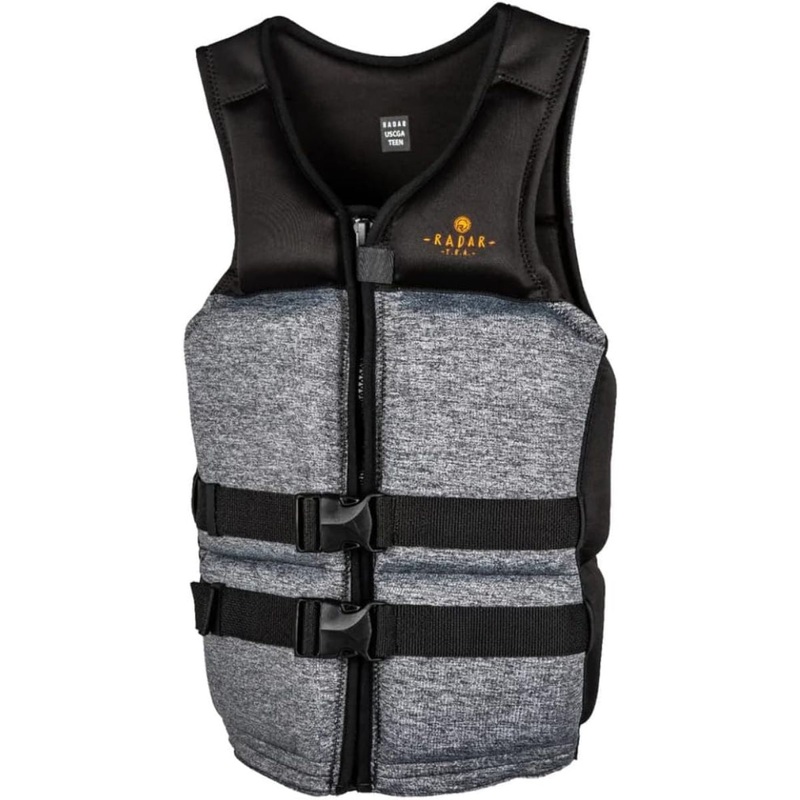 Radar Boy’s TRA CGA Life Jacket in Heather Grey/Orange/Blk