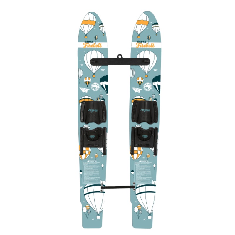 Radar Firebolt Combo Water Skis w/ Child Adj Horseshoe Bindings 2025