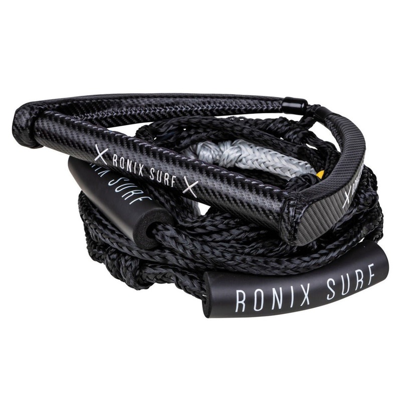 Ronix Spinner Synthetic 30′ Surf Rope w/ 11in. Handle