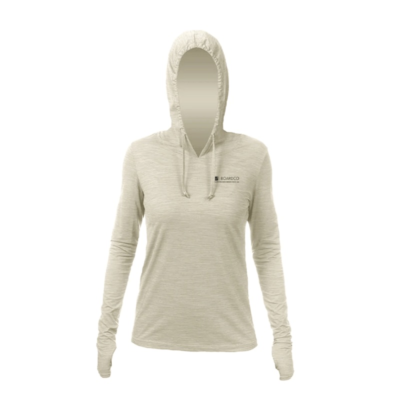 ANETIK BoardCo Breeze Tech Hoody in Stone Heathered