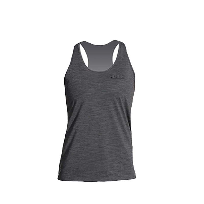 ANETIK BoardCo Breeze Tech Tank in Charcoal Heather