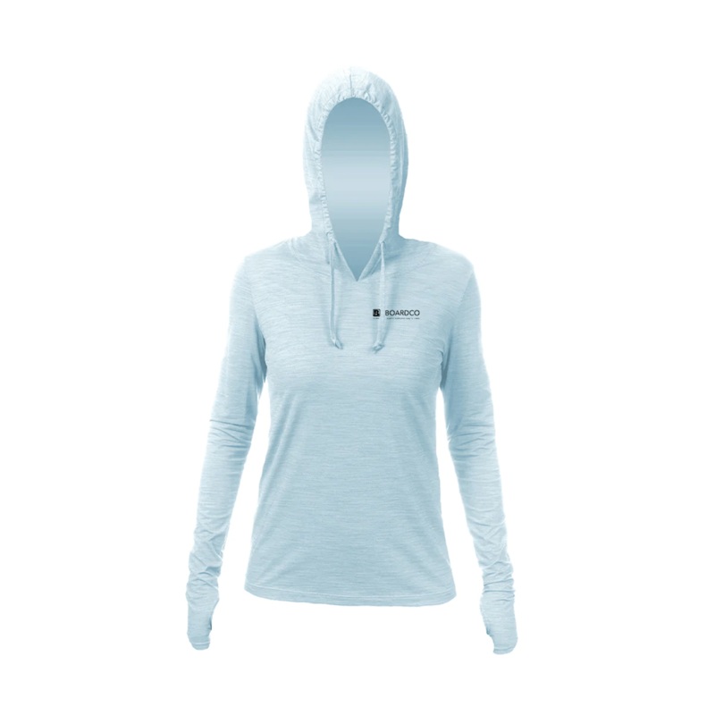 ANETIK BoardCo Breeze Tech Hoody in Sky Heathered