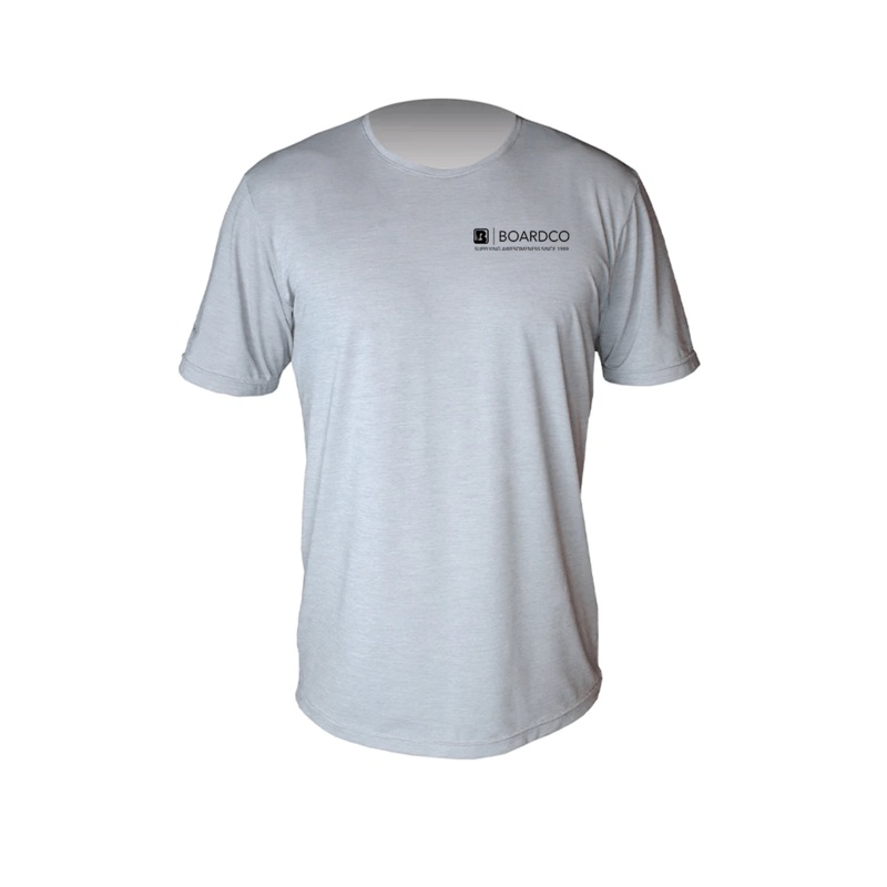 Anetik BoardCo Low Pro Tech Tee in Alloy Heathered