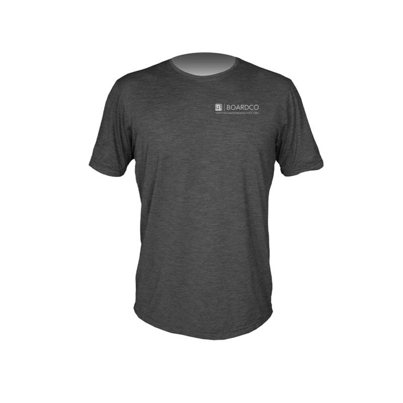 Anetik BoardCo Low Pro Tech Tee in Charcoal Heathered