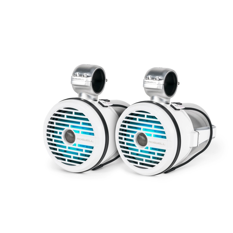 Roswell R1 8″ Tower Speakers (White)