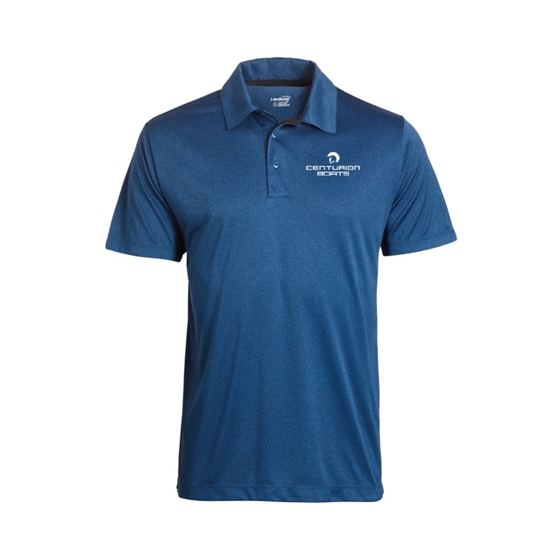 Centurion Vertex Polo in Heather Blue