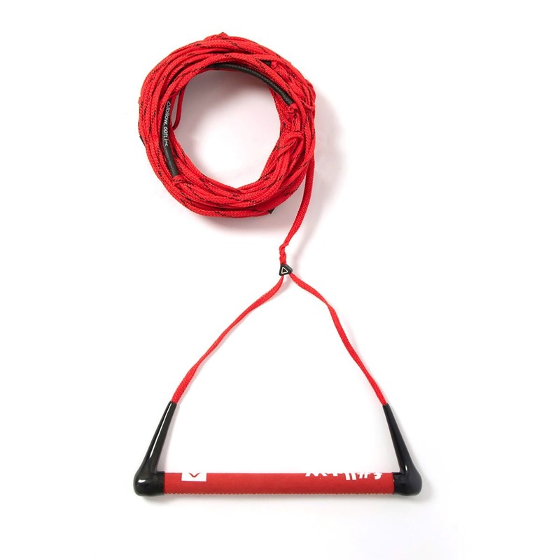 Follow F#*fed Package in Black/Red Wakeboard Rope