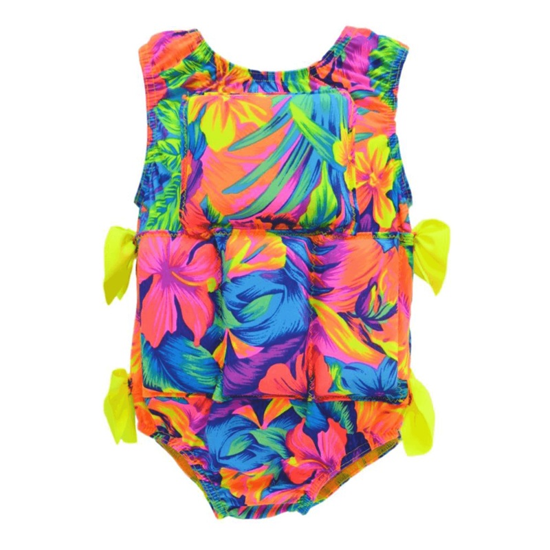 My Pool Pal Girl’s Flotation Swimsuit Tahitian Flora