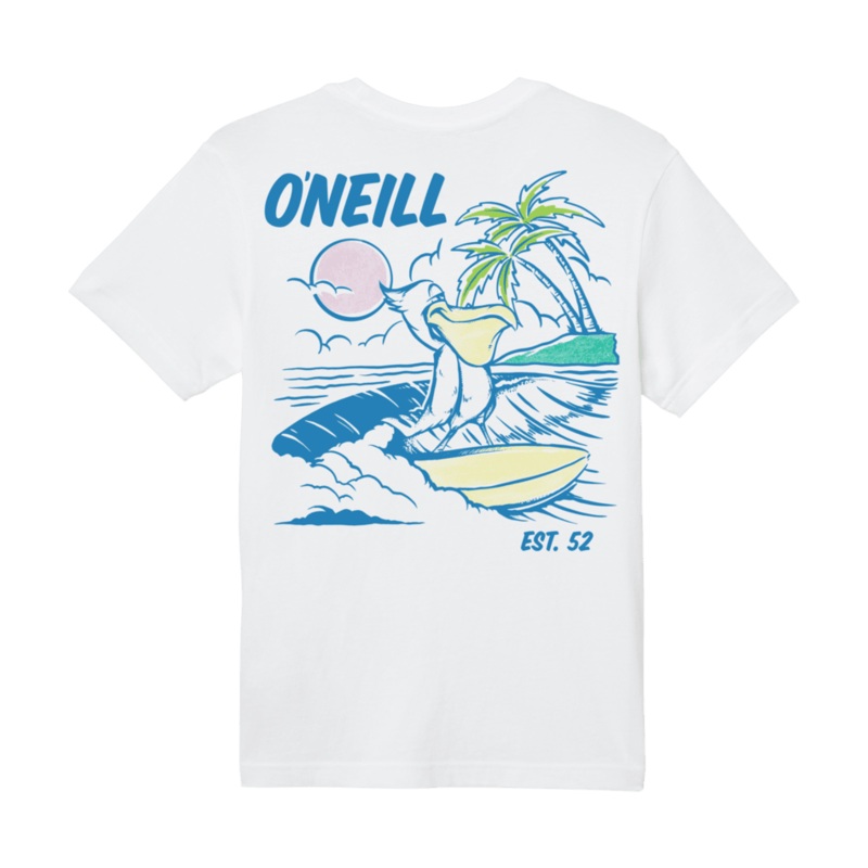 O’Neill Boys Low-Key Tee in White