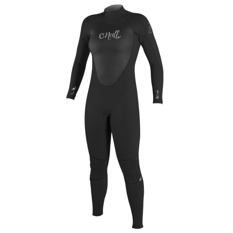 O’Neill Womens Epic 4/3mm BZ Full Wetsuit in Black